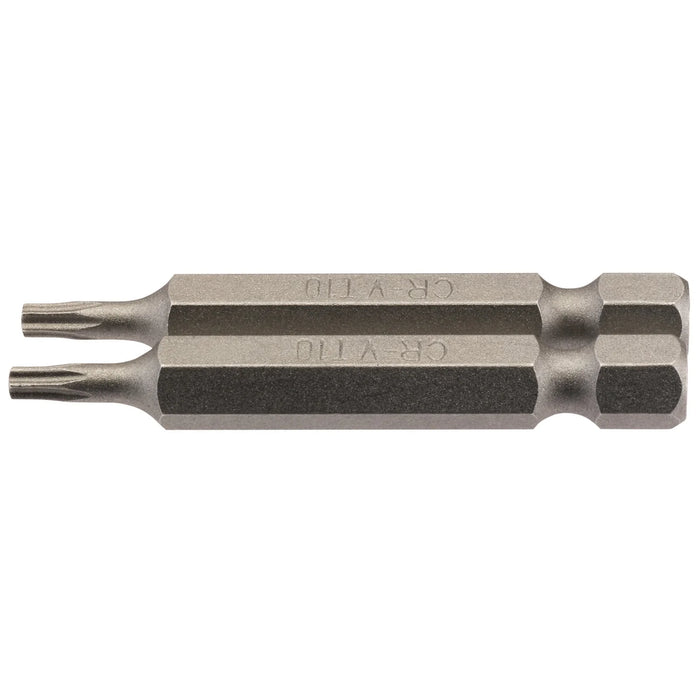 Draper TX-STAR® Insert Bit, 1/4" Hex, Long, T10 (Pack of 2) 25-75mm