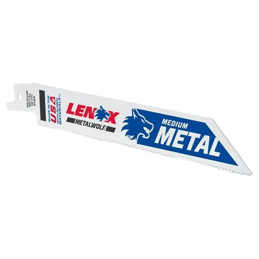 Lenox MetalWolf Wave Edge Reciprocating Saw Blade 152 x 19 x 0.9mm 10 TPI (Pack 25) LENOX - Town Tools