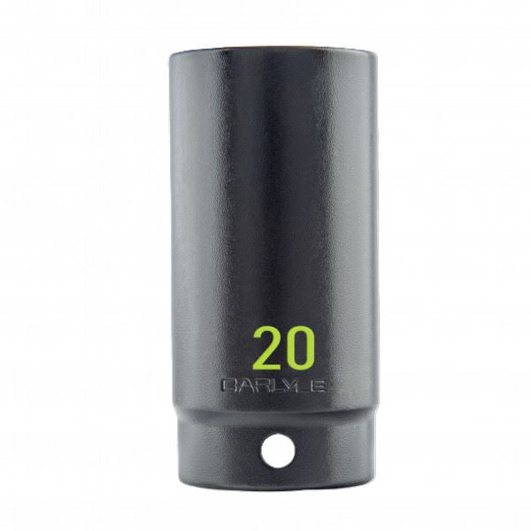 Carlyle Tools 1/2Dr 20mm 6Pt Deep Impact Socket