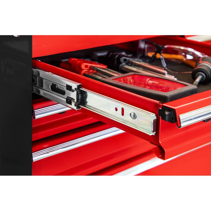 Superline PRO Heavy-Duty Mobile Tool & Parts Trolley 5 Drawers & Lockable Top Superline Pro - Town Tools 