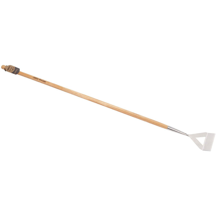 Draper Heritage Stainless Steel Dutch Hoe with Ash Handle 99019 Draper - Town Tools 