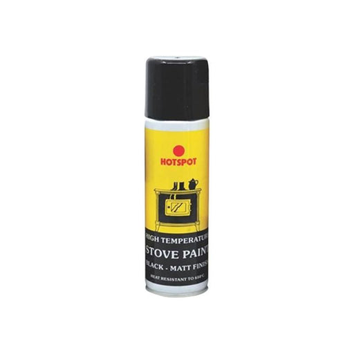 Hotspot Spray Stove Paint Matt Black 150ml Hotspot - Town Tools