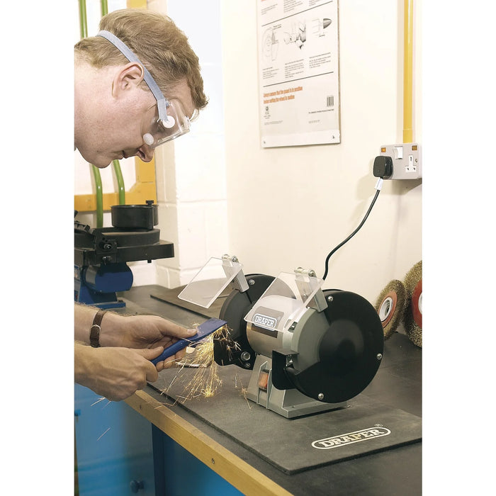 Draper Bench Grinder, 150mm, 250W - G150C