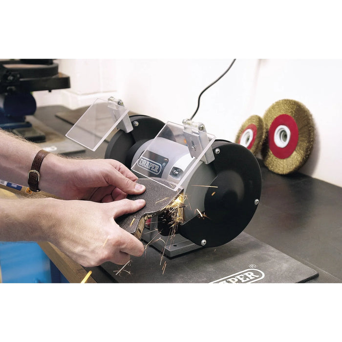 Draper Bench Grinder, 150mm, 250W - G150C