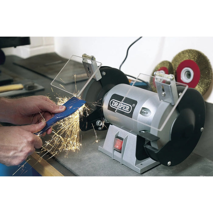 Draper Bench Grinder, 150mm, 250W - G150C