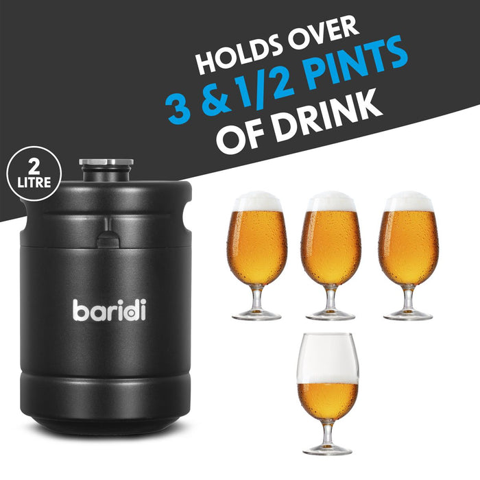 Baridi Keg 2L Capacity DH99