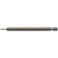 Draper TX-STAR® Insert Bit, 1/4" Hex, 100mm Long, T6 (Pack of 1) - 100TX/1/B