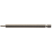 Draper TX-STAR® Insert Bit, 1/4" Hex, 100mm Long, T9 (Pack of 1) - 100TX/1/B