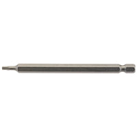 Draper TX-STAR® Insert Bit, 1/4" Hex, 100mm Long, T10 (Pack of 1) - 100TX/1/B