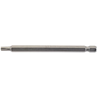 Draper TX-STAR® Insert Bit, 1/4" Hex, 100mm Long, T25 (Pack of 1) - 100TX/1/B