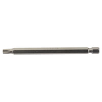 Draper TX-STAR® Insert Bit, 1/4" Hex, 100mm Long, T27 (Pack of 1) - 100TX/1/B