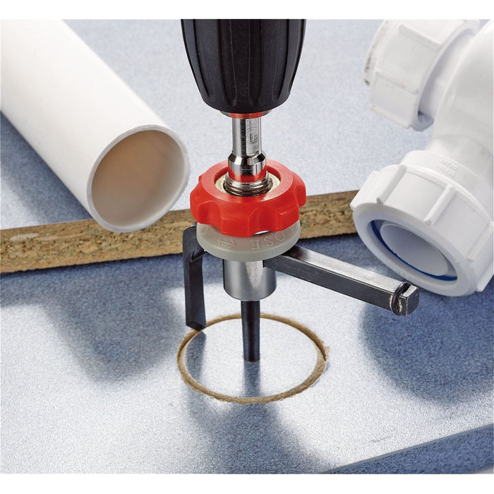 Draper Hole Cutter for Wood or Plastic, 40 - 120mm 31950 Draper - Town Tools 