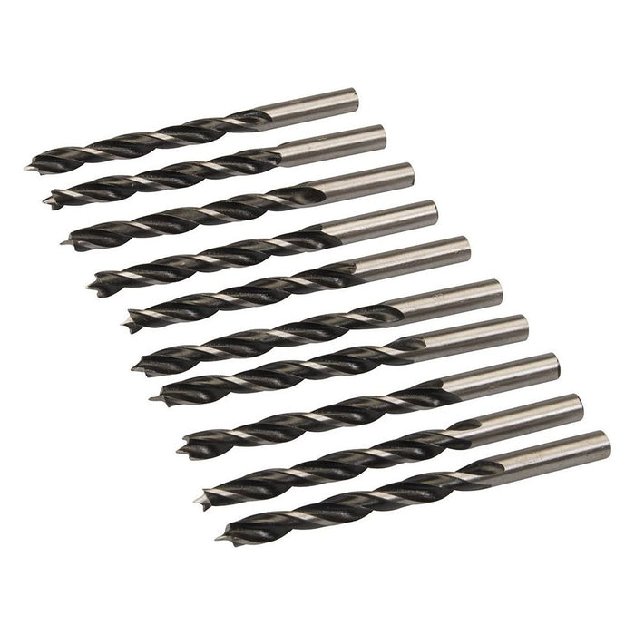 Silverline Lip & Spur Drill Bits 10pk 8mm Silverline - Town Tools 