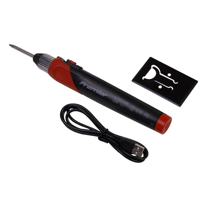 Sealey Lithium-ion Rechargeable Soldering Iron 12W SDL10 Sealey - Town Tools 