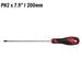 Teng Tools PH Screwdriver PH2 x 200mm L Teng Tools - Town Tools 