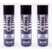 3x Autotek Professional Gloss Black 500ml Spray Paint High Coverage Autotek - Town Tools 