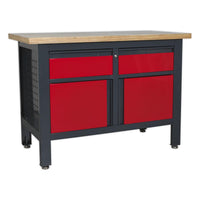Sealey Workstation with 2 Drawers & 2 Cupboards AP1372A