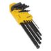 Sealey Ball-End Hex Key Set 9pc Long Metric S01093 Siegen by Sealey - Town Tools 