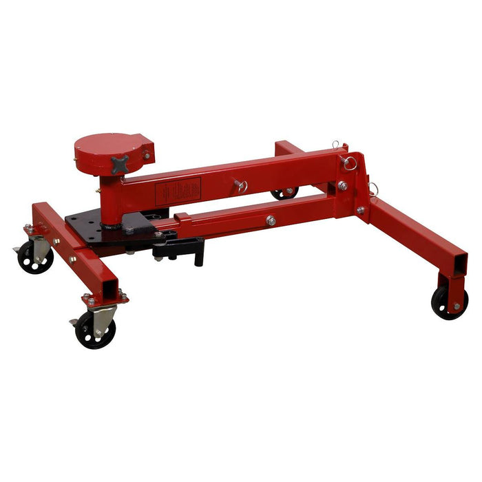 Sealey Folding 360ï Rotating Engine Stand with Geared Handle Drive 450kg Capacit