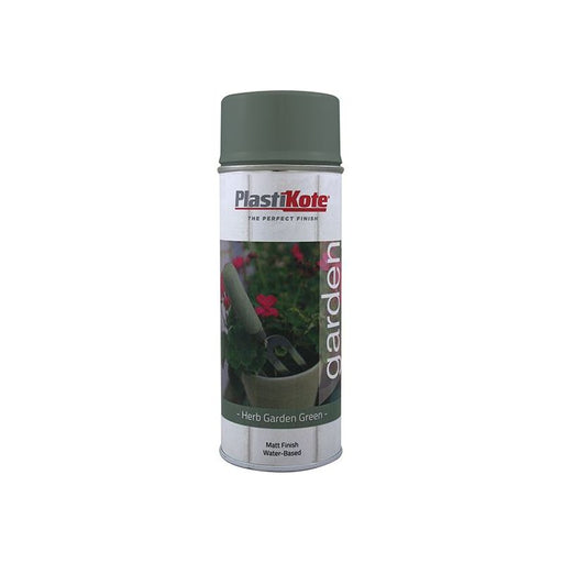 Plastikote Garden Colours Spray Paint Herb Garden Green 400ml PlastiKote - Town Tools