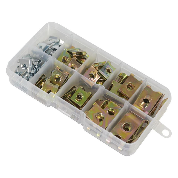 Sealey Spire Nut Assortment 74pc AB074SN Sealey - Town Tools 