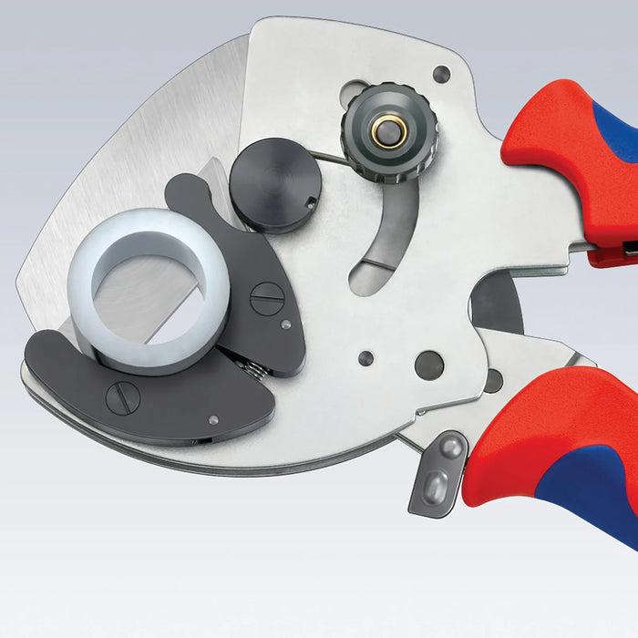 KNIPEX 90 25 40 Pipe Cutter for Composite and Plastic Pipes, 210mm - 90 25 40
