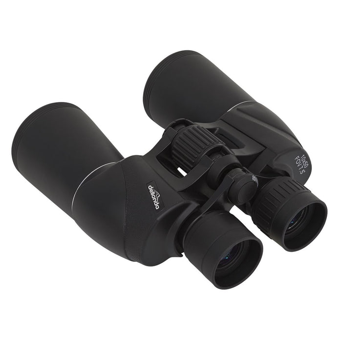 Dellonda Porro Prism BAK4 Binoculars with Case & Lens Caps 10x50mm DL2