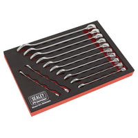 Sealey Combination Spanner Set 12pc Metric AK63265