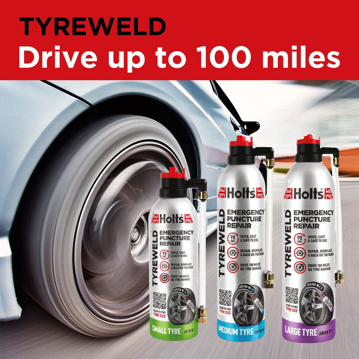 Holts Tyre Sealant - Puncture Repair - Tyreweld - 300ml