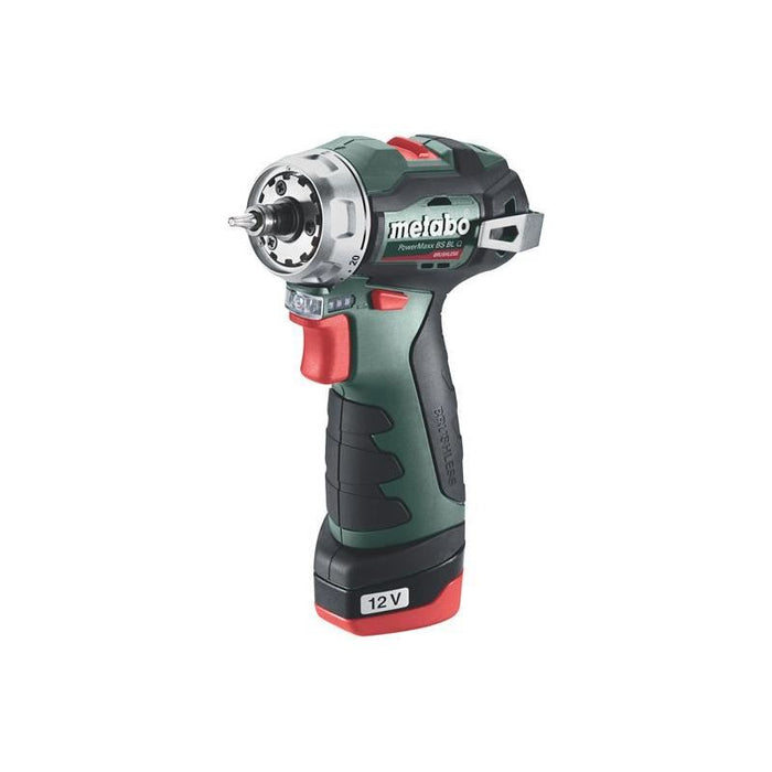 Metabo PowerMaxx BS BL Q Brushless Drill/Screwdriver 12V 2 x 2.0Ah Li-ion Metabo - Town Tools