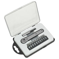 Sealey Ratchet Driver Bit Set 12pc S0775