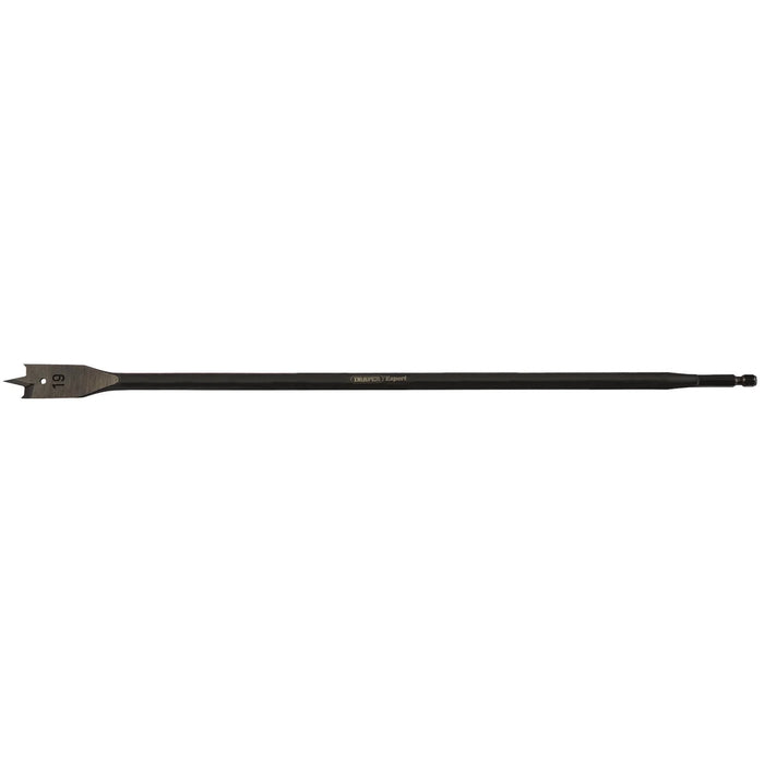Draper Expert Extra Long Flat Wood Bit, 19 x 405mm - FB102XL