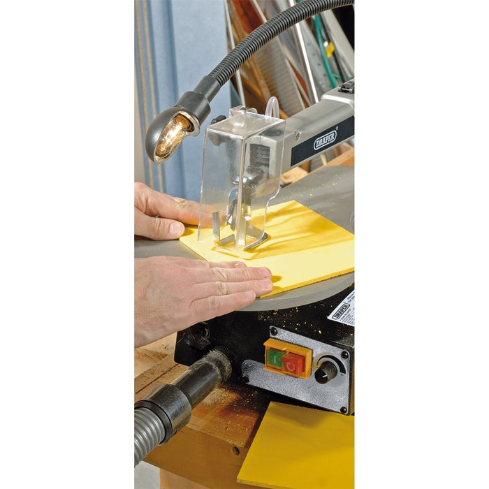 Draper Variable Speed Scroll Saw with Flexible Drive Shaft and Worklight, 405mm, Draper - Town Tools 