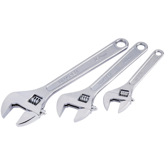 Draper Redline® Adjustable Wrench Set (3 Piece) - RL-AW3
