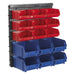 Sealey Bin Storage System Wall Mounting 15 Bins TPS1569WM Sealey - Town Tools 