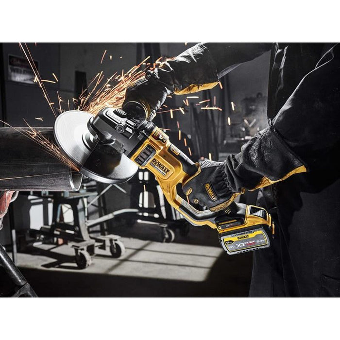 Dewalt Power Tools DCG460X2XR FlexVolt Angle Grinder 54V 2 x 3.0Ah Li-ion DeWALT Power Tools - Town Tools