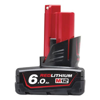 Milwaukee M12 6.0 Ah Battery