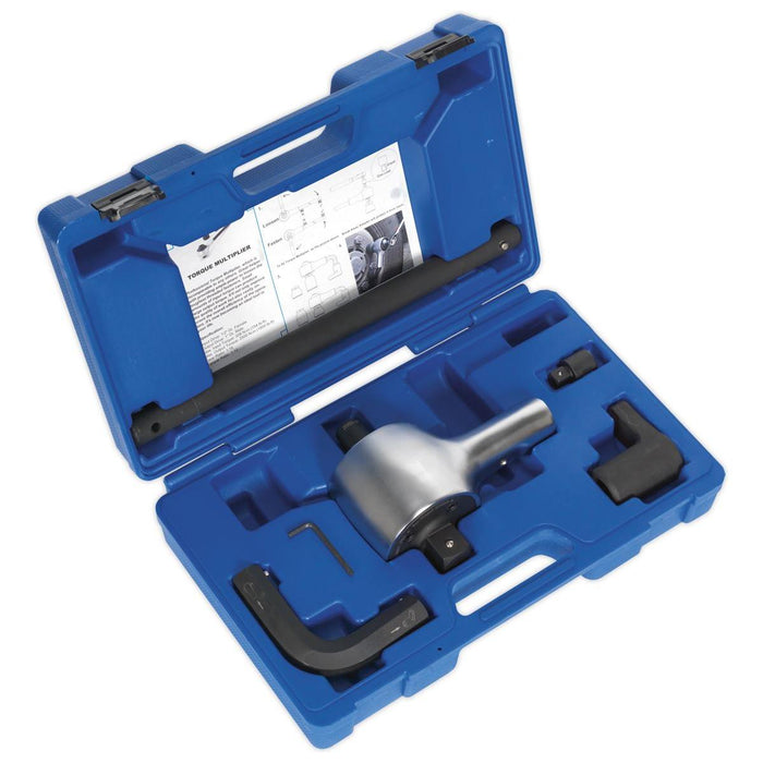 Sealey Torque Multiplier Set 7pc 1/2"-1"Sq Drive AK6291 Sealey - Town Tools 