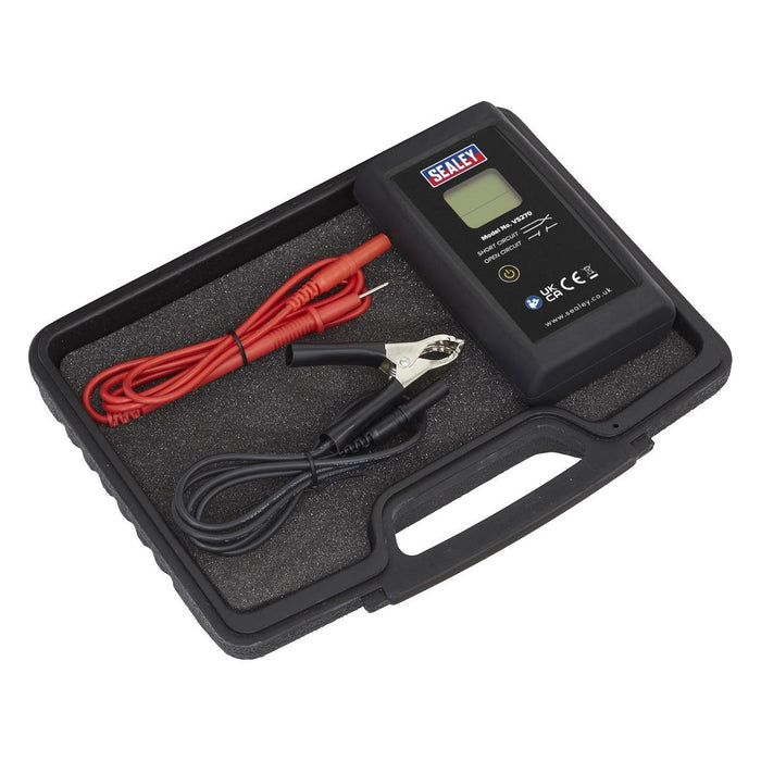 Sealey Multi Voltage Glow Plug Tester VS270 Sealey - Town Tools 