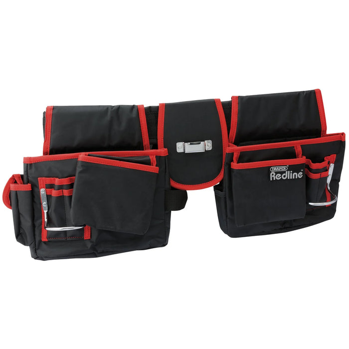 Draper Redline® Double Tool Pouch, Black - RL-PTP