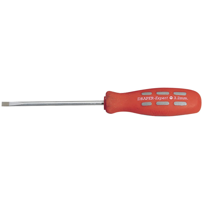 Draper Expert Plain Slot Parallel Tip Mechanics Screwdriver, 100 x (Sold Loose)