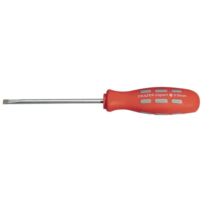 Draper Expert Plain Slot Parallel Tip Mechanics Screwdriver, 100 x (Sold Loose)