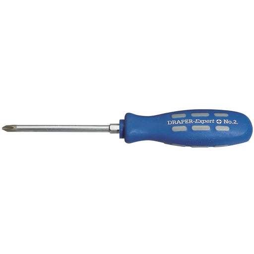 Draper Expert Cross Slot Mechanics Screwdriver, 100mm, No.2 (Sold Loose) - image 1