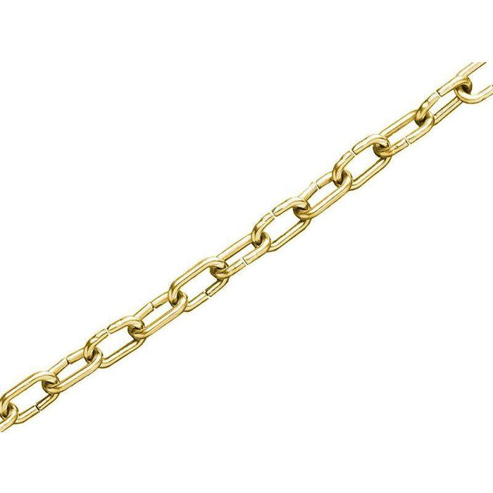Faithfull Clock Chain Polished Brass 1.6mm x 10m Faithfull - Town Tools