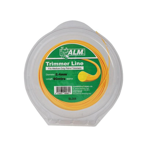 Alm Manufacturing SL008 Medium-Duty Petrol Trimmer Line 2.4mm x 90m ALM Manufacturing - Town Tools