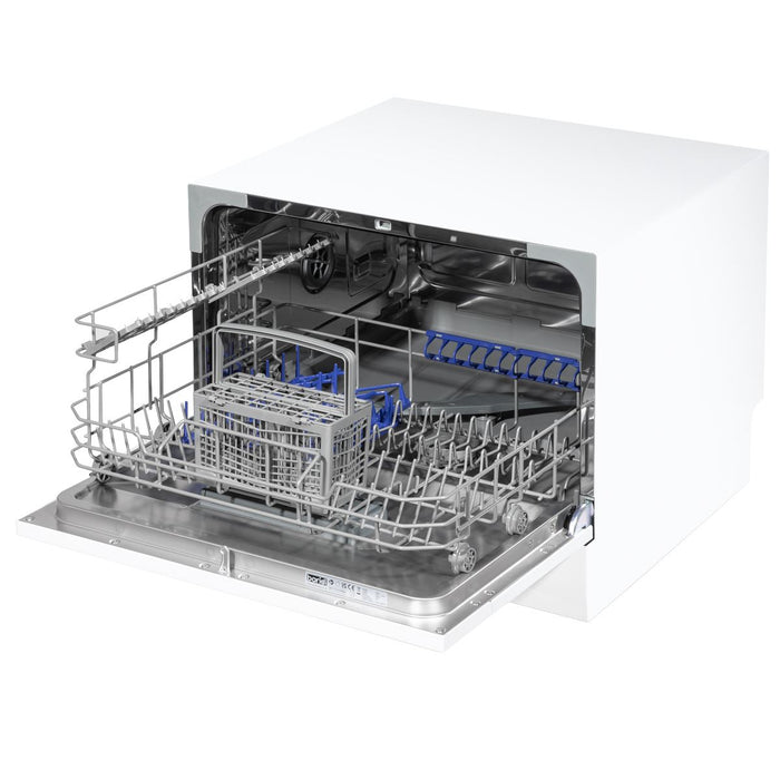 Baridi Tabletop Dishwasher 6 Place Settings 6.5L Capacity - White DH83 Baridi - Town Tools 