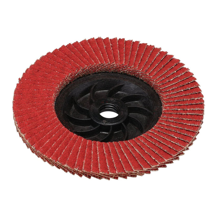 Draper Expert Ceramic Flap Disc, 115mm, M14, 40 Grit 87331 Draper - Town Tools 