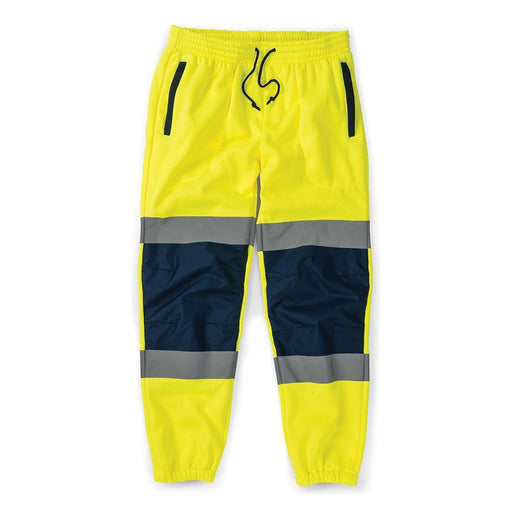 Tough Grit Hi-Vis 2-Tone Jogger Yellow/Navy S Tough Grit - Town Tools 