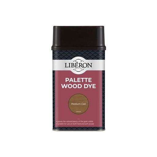 Liberon Palette Wood Dye Medium Oak 500ml Liberon - Town Tools
