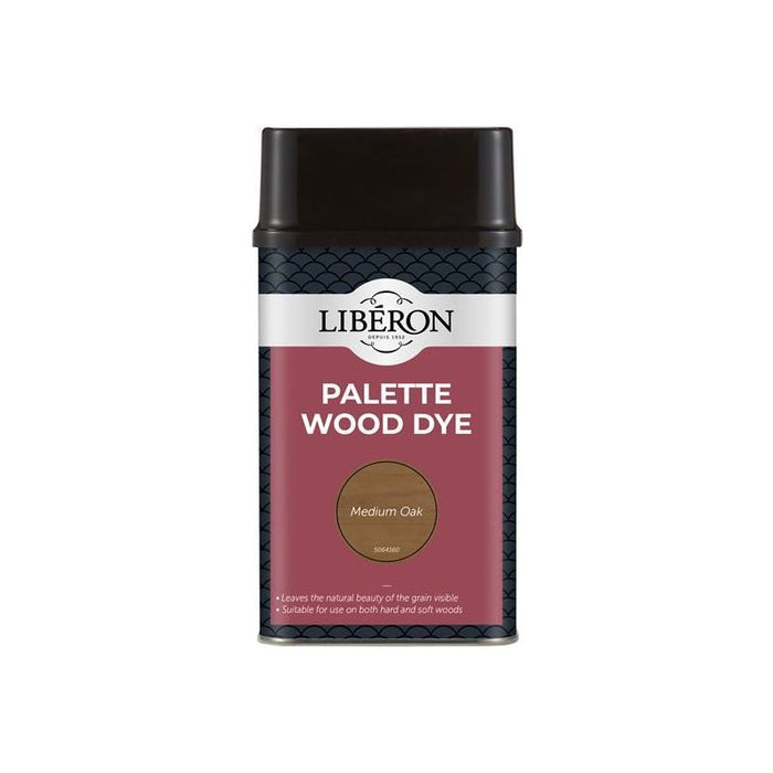 Liberon Palette Wood Dye Medium Oak 500ml Liberon - Town Tools